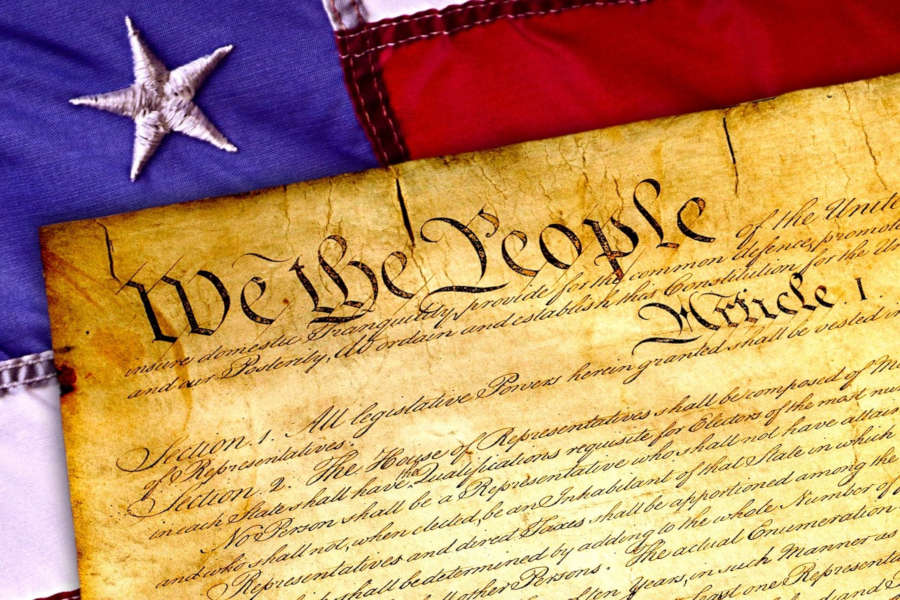 La constitution des Etats-Unis